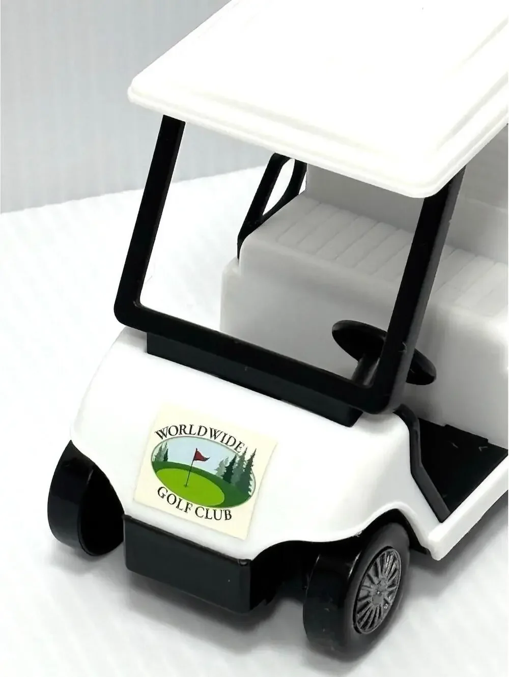DecoPac Golf Cart Cake Topper Heading For The Green Miniature Plastic Toy Decor